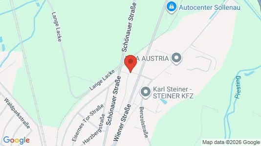 Apartments for rent i Sollenau - kort over placeringen