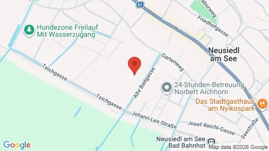 Apartments for rent i Neusiedl am See - kort over placeringen