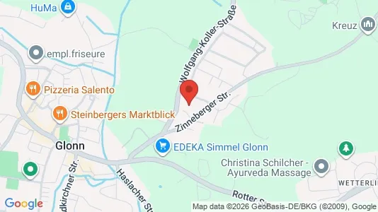 Apartments for rent i Ebersberg - kort over placeringen