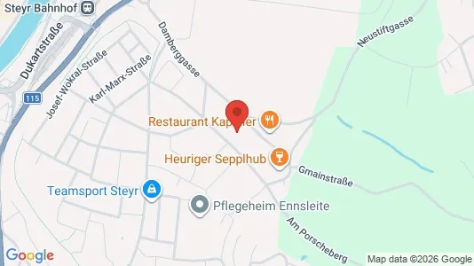 Apartments for rent i Garsten - kort over placeringen