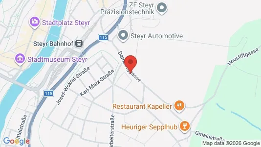 Apartments for rent i Garsten - kort over placeringen