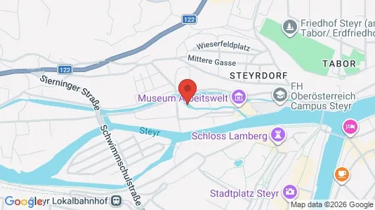Apartments for rent i Garsten - kort over placeringen