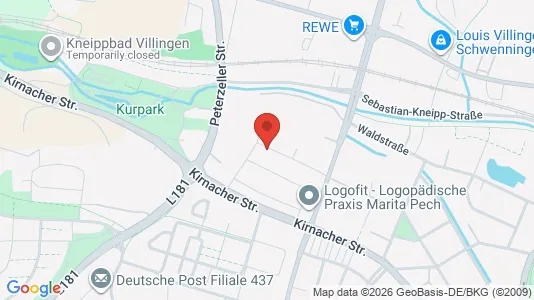 Apartments for rent i Schwarzwald-Baar-Kreis - kort over placeringen
