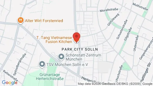 Apartments for rent i Munich Thalkirchen-Obersendling-Forstenried-Fürstenried-Solln - kort over placeringen
