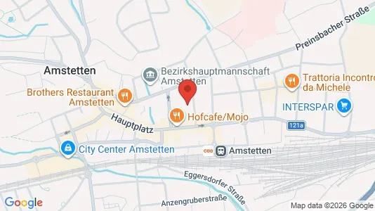 Apartments for rent i Amstetten - kort over placeringen