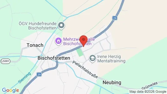 Apartments for rent i Bischofstetten - kort over placeringen