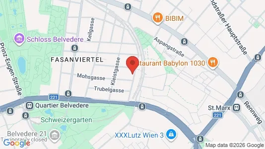 Apartments for rent i Vienna Landstraße - kort over placeringen