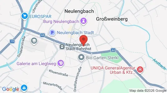 Apartments for rent i Maria-Anzbach - kort over placeringen