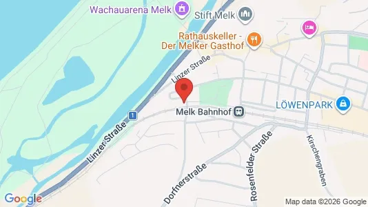 Apartments for rent i Melk - kort over placeringen