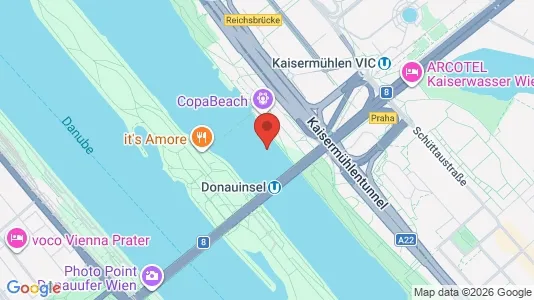 Apartments for rent i Vienna Donaustadt - kort over placeringen