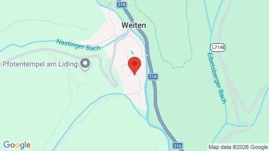 Apartments for rent i Artstetten-Pöbring - kort over placeringen