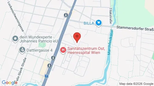 Apartments for rent i Vienna Floridsdorf - kort over placeringen