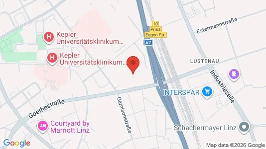 Apartments for rent i Leonding - kort over placeringen