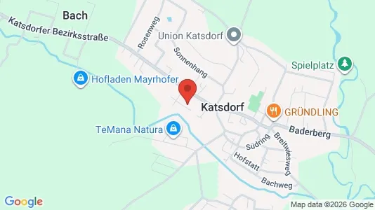 Apartments for rent i Katsdorf - kort over placeringen