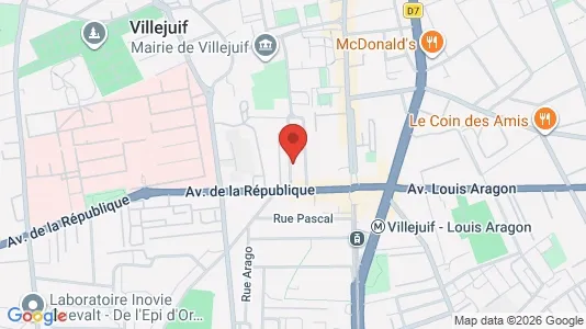 Rooms for rent i L'Haÿ-les-Roses - kort over placeringen