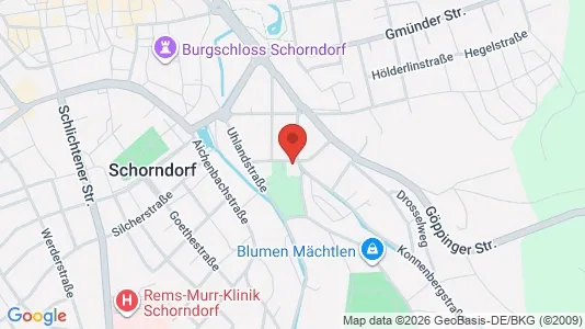 Apartments for rent i Rems-Murr-Kreis - kort over placeringen