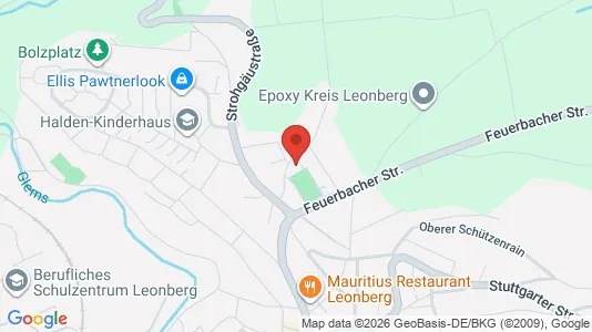 Apartments for rent i Böblingen - kort over placeringen