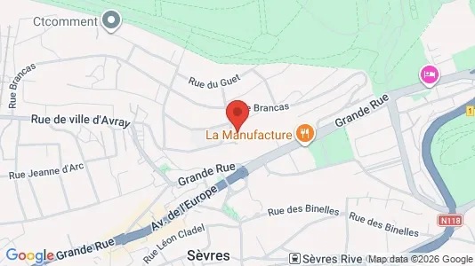 Apartments for rent i Chambéry - kort over placeringen