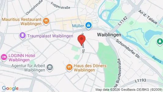Apartments for rent i Rems-Murr-Kreis - kort over placeringen