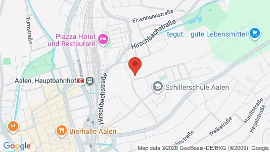 Apartments for rent i Ostalbkreis - kort over placeringen