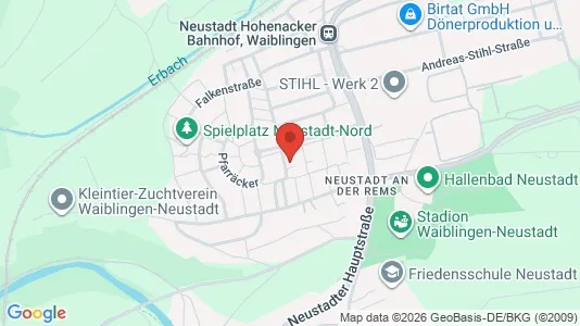 Apartments for rent i Rems-Murr-Kreis - kort over placeringen