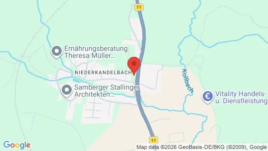 Apartments for rent i Deggendorf - kort over placeringen