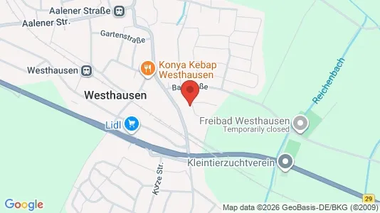 Apartments for rent i Ostalbkreis - kort over placeringen