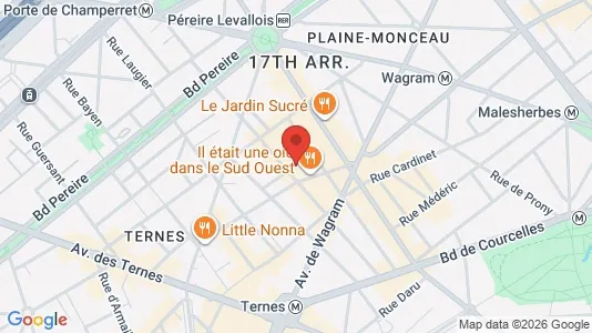 Apartments for rent i Paris 17ème arrondissement - kort over placeringen
