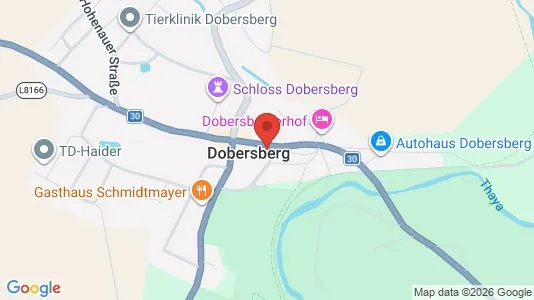 Apartments for rent i Dobersberg - kort over placeringen