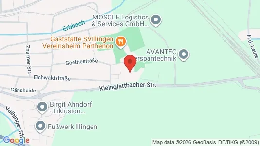 Apartments for rent i Enzkreis - kort over placeringen