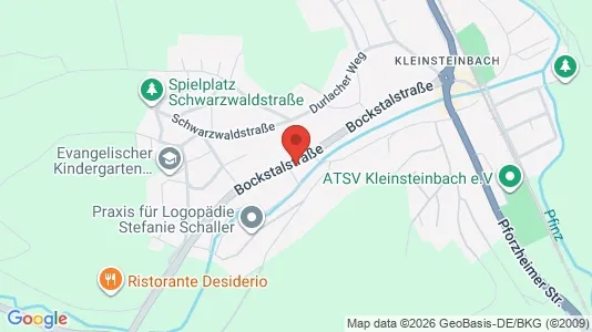 Apartments for rent i Karlsruhe - kort over placeringen