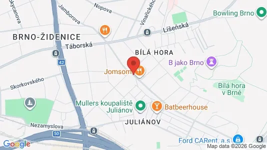 Apartments for rent i Brno-Líšeň - kort over placeringen
