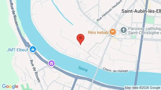 Apartments for rent i Rouen - kort over placeringen