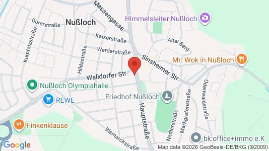 Apartments for rent i Rhein-Neckar-Kreis - kort over placeringen