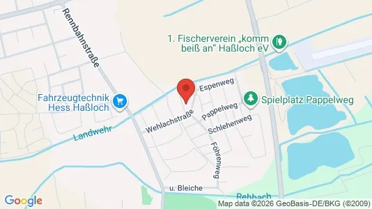 Apartments for rent i Bad Dürkheim - kort over placeringen
