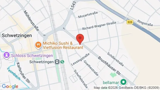 Apartments for rent i Rhein-Neckar-Kreis - kort over placeringen