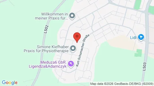 Apartments for rent i Kaiserslautern - kort over placeringen