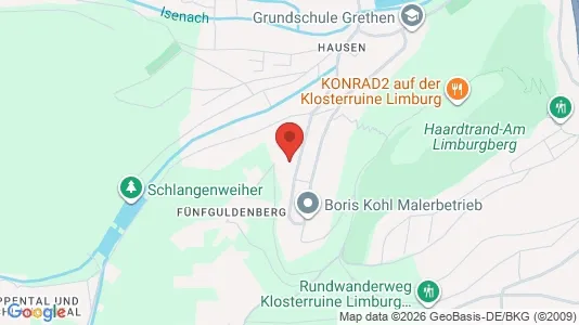Apartments for rent i Bad Dürkheim - kort over placeringen