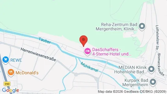 Apartments for rent i Main-Tauber-Kreis - kort over placeringen