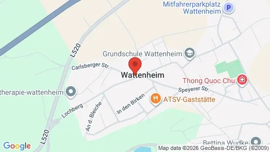 Apartments for rent i Bad Dürkheim - kort over placeringen