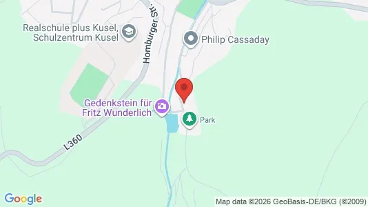 Apartments for rent i Kusel - kort over placeringen