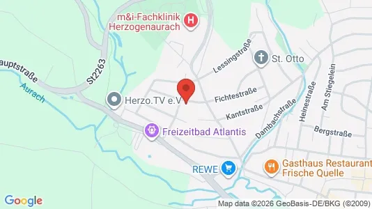 Apartments for rent i Erlangen-Höchstadt - kort over placeringen