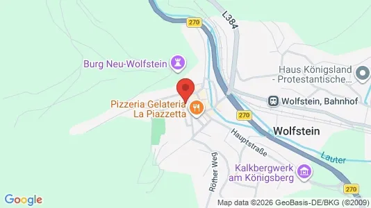 Apartments for rent i Kusel - kort over placeringen