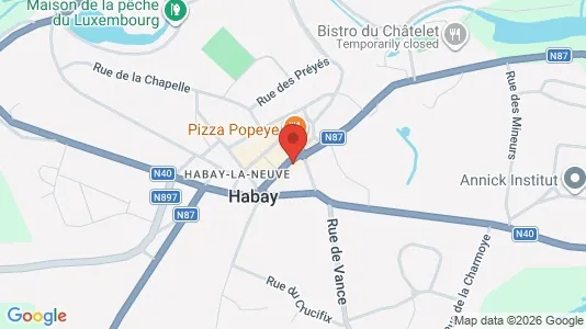 Apartments for rent i Habay - kort over placeringen