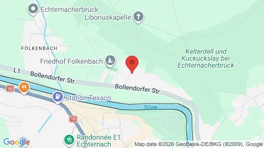 Apartments for rent i Eifelkreis Bitburg-Prüm - kort over placeringen