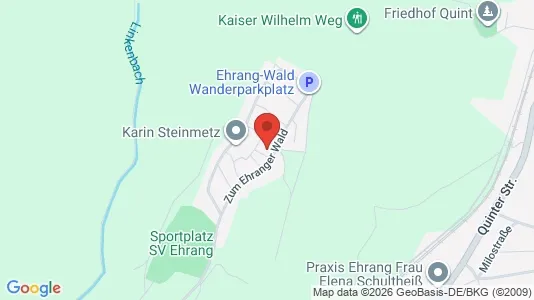 Apartments for rent i Trier - kort over placeringen