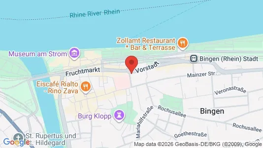 Apartments for rent i Mainz-Bingen - kort over placeringen