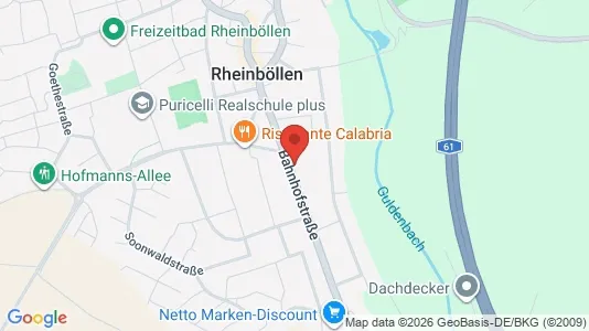 Apartments for rent i Rhein-Hunsrück-Kreis - kort over placeringen
