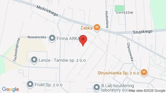Apartments for rent i Tarnów - kort over placeringen