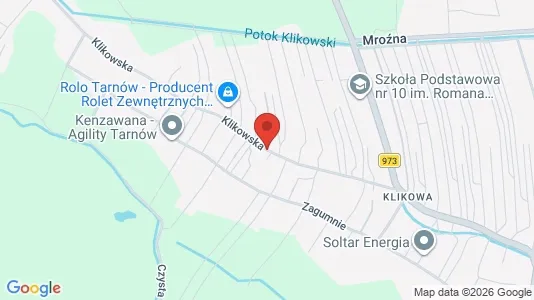 Apartments for rent i Tarnów - kort over placeringen